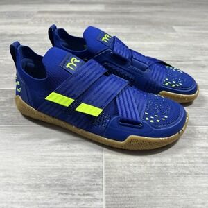 TYR Dropzero Lifter DZ-1 Barefoot Trainer Blue/Lime‎  Men's 8.5/Women's 10 NWOB